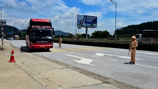 Thanh Hóa: CSGT ra quân đảm bảo trật tự an toàn giao thông dịp nghỉ Lễ Quốc khánh 2/9