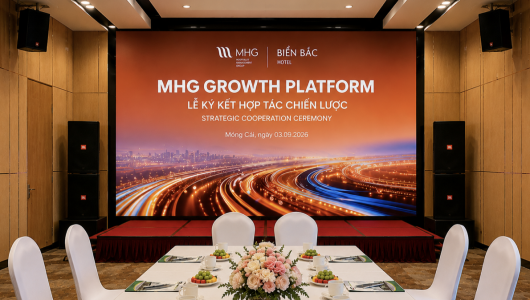 MHG và Khách sạn Biển Bắc ký MOU hợp tác quản lý vận hành tại Móng Cái