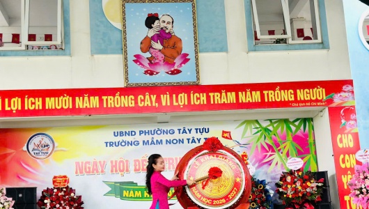 Rộn ràng lễ khai giảng năm học mới 2026-2027 tại Trường Mầm non Tây Tựu
