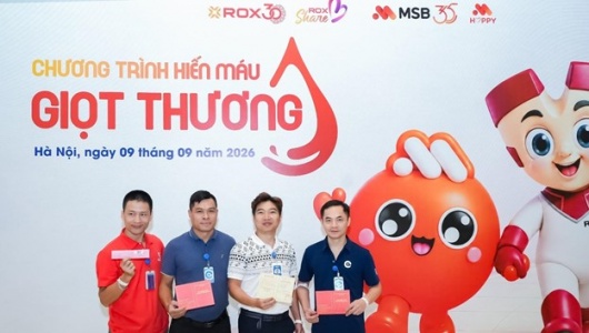 Gần 800 đơn vị máu từ ngày hội sẻ chia “Giọt Thương”