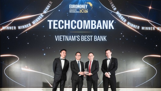 Techcombank lần thứ 6 liên tiếp được Euromoney vinh danh “Ngân hàng Tốt nhất Việt Nam”