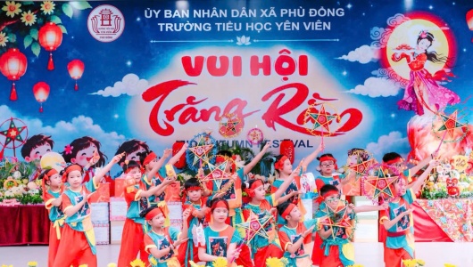 Rộn ràng Trung thu, nối dài những mùa trăng tuổi thơ ở Trường Tiểu học Yên Viên