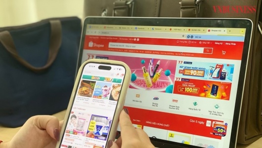 Shopee và TikTok Shop chiếm gần 98% thị phần thương mại điện tử