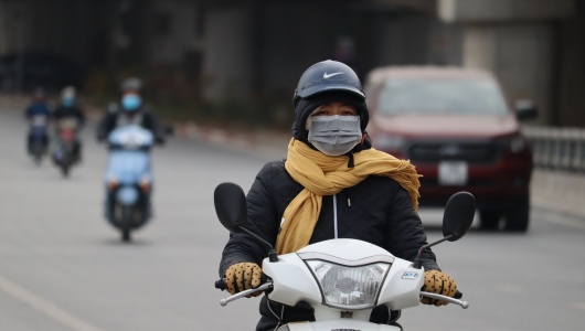 Tin gió mùa Đông Bắc: Miền Bắc mưa lớn, nhiệt độ giảm sâu xuống 14 độ C