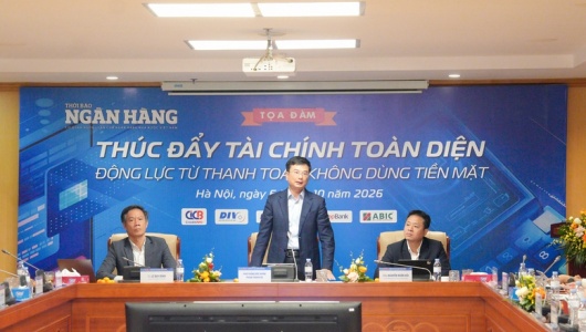 Thanh toán không dùng tiền mặt là động lực thúc đẩy tài chính toàn diện