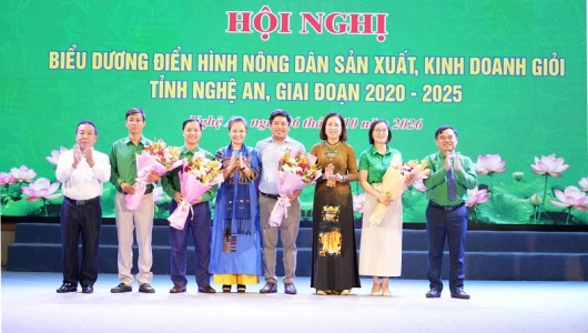 Nghệ An biểu dương 130 hộ nông dân sản xuất, kinh doanh giỏi tiêu biểu