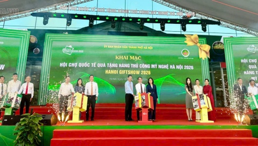 Khai mạc Hội chợ quốc tế Quà tặng hàng thủ công mỹ nghệ Hà Nội năm 2026