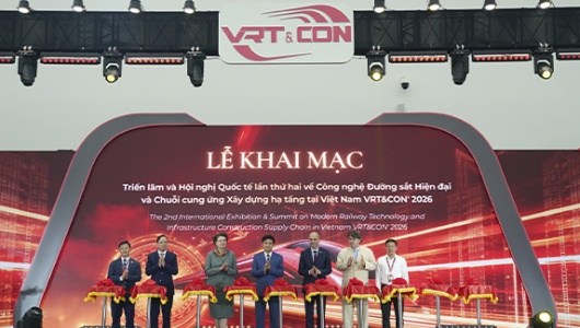 Gần 200 doanh nghiệp, 300 gian hàng tham gia tại triển lãm công nghệ đường sắt ở Hà Nộ