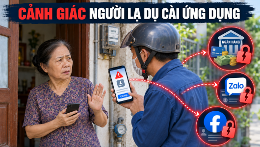 Ninh Bình: Cảnh báo thủ đoạn giả danh nhân viên điện, nước đến nhà yêu cầu cài ứng dụng để chiếm đoạt tài sản