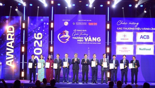TP.HCM vinh danh 50 Thương hiệu Vàng năm 2026