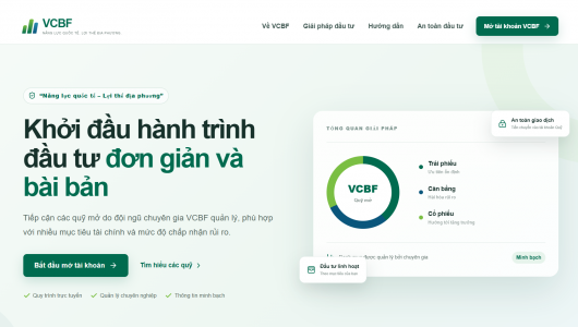 Ủy ban Chứng khoán Nhà nước cảnh báo website giả mạo quỹ đầu tư VCBF