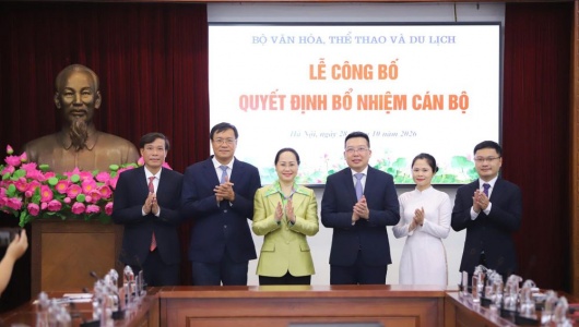 Bộ Văn hóa, Thể thao và Du lịch điều động, bổ nhiệm nhiều cán bộ lãnh đạo