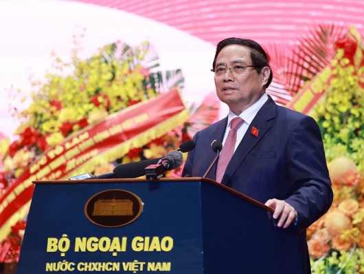 Thủ tướng chỉ đạo ngành ngoại giao đẩy mạnh 'Ba tốt' với tinh thần 'Ba thi đua'