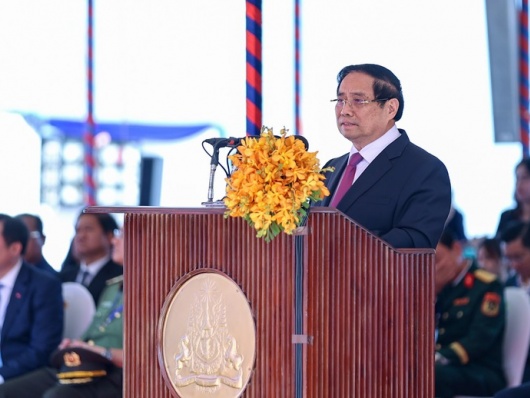 Thủ tướng nêu '5 tăng cường' để cửa khẩu Tân Nam - Meun Chey hoạt động thông suốt và hiệu quả