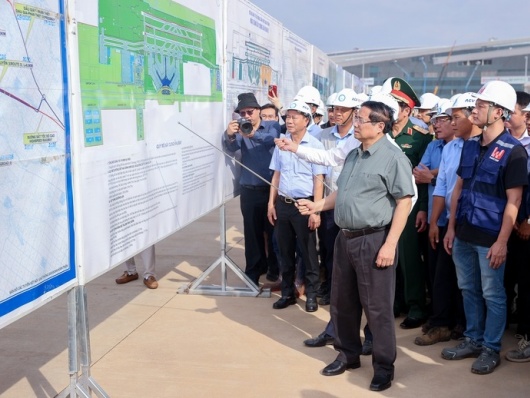 Thủ tướng chỉ đạo sân bay Long Thành đón chuyến bay chính thức đầu tiên ngày 19/12