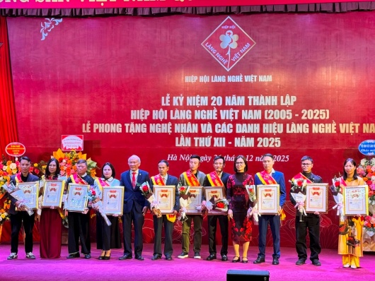 Hiệp hội Làng nghề Việt Nam: Cầu nối bảo tồn và nâng tầm tinh hoa nghề Việt
