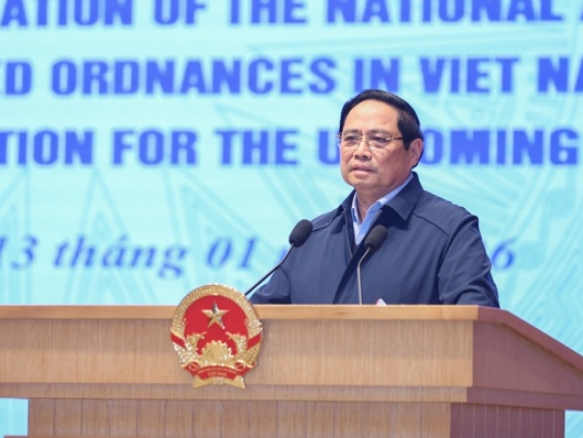 Thủ tướng chỉ đạo làm sạch ô nhiễm bom mìn vào dịp kỷ niệm 100 năm Quốc khánh