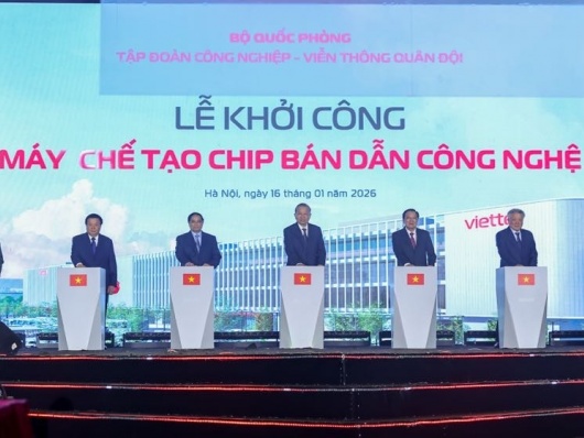 Việt Nam khởi công nhà máy chip bán dẫn đầu tiên, bước tiến làm chủ công nghệ lõi 