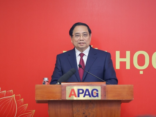 Thủ tướng: Nếu thể chế kiến tạo là 'đường ray' thì năng lực quản trị chính là 'đầu tàu' 