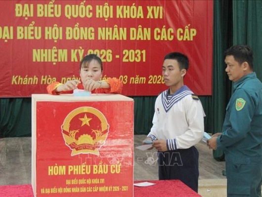 Đặc khu Trường Sa bầu cử sớm đại biểu Quốc hội và HĐND các cấp