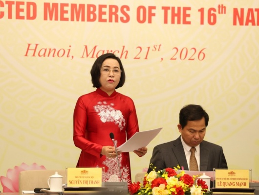 Công bố Nghị quyết về kết quả bầu cử và danh sách trúng cử đại biểu Quốc hội khóa XVI