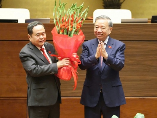 Ông Trần Thanh Mẫn tái đắc cử Chủ tịch Quốc hội khóa XVI