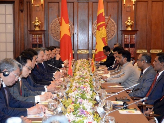 Tổng Bí thư, Chủ tịch nước Tô Lâm hội đàm với Tổng thống Sri Lanka Anura Kumara Dissanayake