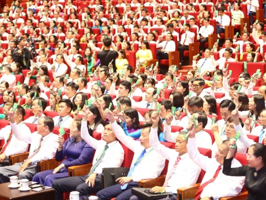 Khai mạc phiên thứ nhất Đại hội đại biểu toàn quốc Hội Nông dân Việt Nam lần thứ IX
