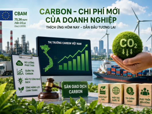 Carbon trở thành “chi phí mới” của doanh nghiệp trong cuộc đua xanh toàn cầu
