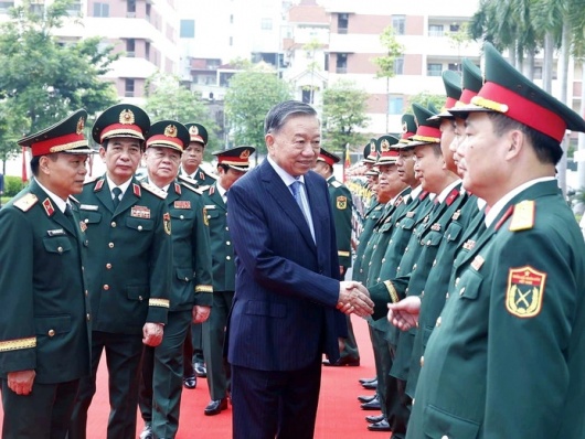 Tổng Bí thư, Chủ tịch nước Tô Lâm dự Lễ kỷ niệm 80 năm Ngày truyền thống Bộ đội Pháo binh - Tên lửa