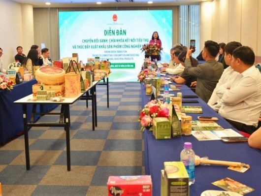 Chuyển đổi xanh: Chìa khóa thúc đẩy xuất khẩu sản phẩm công nghiệp nông thôn