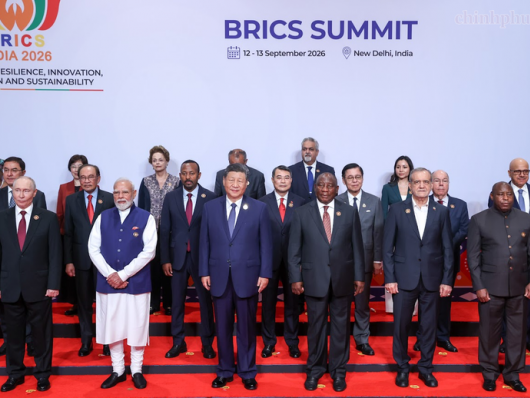 Thủ tướng Lê Minh Hưng cùng nhiều nguyên thủ dự Hội nghị thượng đỉnh BRICS tại Ấn Độ