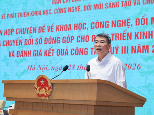 Khoa học công nghệ phải trở thành động lực chủ yếu, trực tiếp, đóng góp vào tăng trưởng