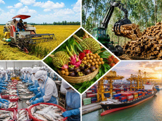 Xuất khẩu nông, lâm, thủy sản đạt gần 63 tỷ USD trong 10 tháng