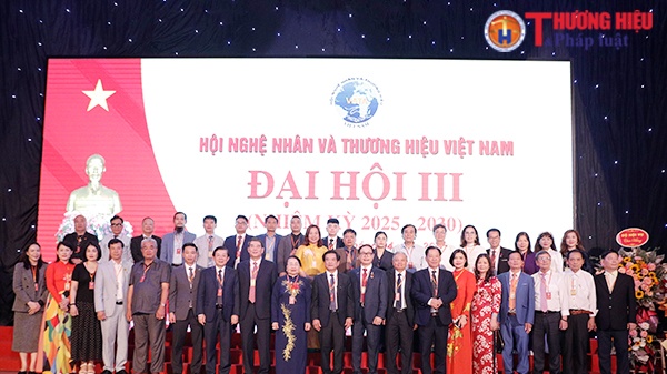 Hội Nghệ nhân và Thương hiệu Việt Nam tổ chức thành công Đại hội III nhiệm kỳ 2025 - 2030