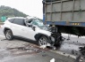Ôtô tông đuôi xe tải trên cao tốc Nội Bài - Lào Cai, 2 người bị thương nặng​