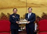Chủ tịch UBND thành phố Đà Nẵng tiếp Chánh án TAND miền Trung Lào